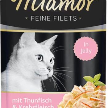 Miamor Feine Filets tuna & shrimp 100 g kép