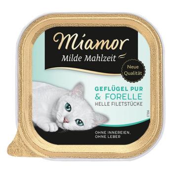 Miamor Milde Mahlzeit 6 x 100 g - Szárnyas pur & pisztráng kép