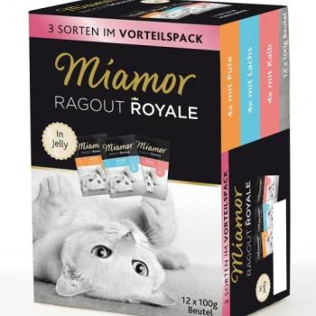 Miamor Ragout Royale Multi Mix turkey & salmon 12x100 g kép