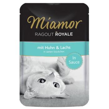 Miamor Ragout Royale szószban 22 x 100 g - Csirke & lazac kép