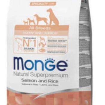 Monge All Breeds Puppy & Junior Salmon & Rice 2,5 kg kép