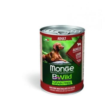 Monge BWild Grain Free Adult lamb 400 g kép