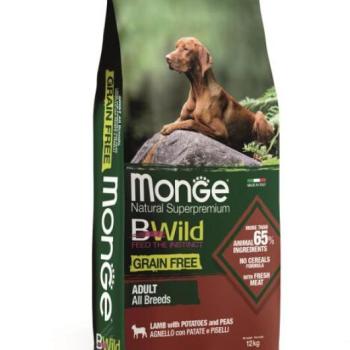Monge BWild Grain Free Adult lamb, potato 12 kg kép