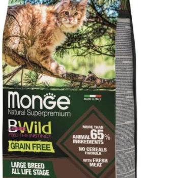 Monge BWild Grain Free Large Breed buffalo with potatoes & lentils 1,5 kg kép