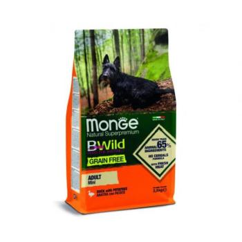 Monge BWild Grain Free Mini Adult duck 2,5 kg kép