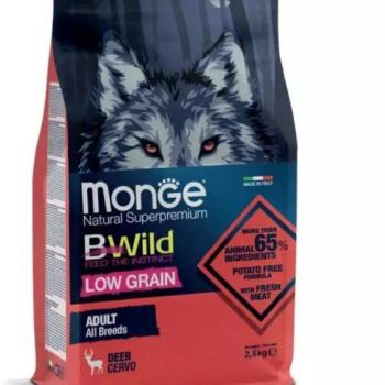 Monge BWild Low Grain Adult deer 2,5 kg kép