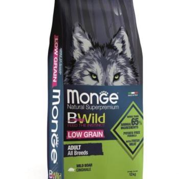 Monge BWild Low Grain All Breeds Adult wild boar 12 kg kép