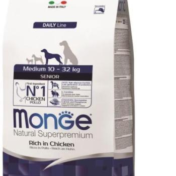 Monge Daily Line Medium Senior chicken 3 kg kép