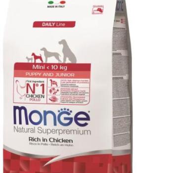 Monge Daily Line Mini Puppy & Junior chicken 3 kg kép
