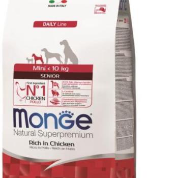 Monge Daily Line Mini Senior 3 kg kép