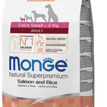 Monge Extra small Adult Salmon & Rice 800 g kép