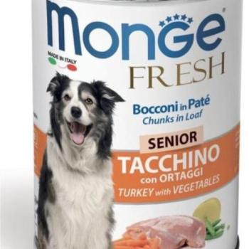 Monge Fresh Senior Turkey & Pasta & Vegetables 400 g kép