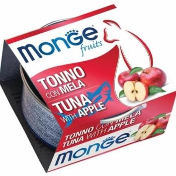 Monge Fruit tuna with apple 80 g kép