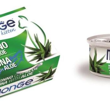 Monge Fruits Kitten tuna & aloe 80 g kép