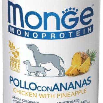 Monge Monoprotein Fruits Pate chicken & pineapple 400 g kép