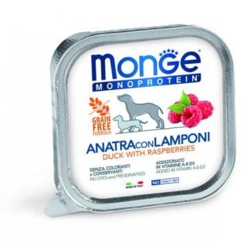 Monge Monoprotein Fruits Paté duck & raspberry 150 g kép