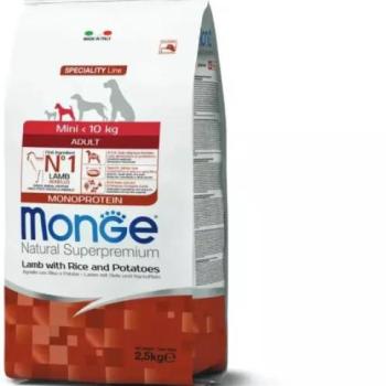 Monge Speciality Line Mini Adult Monoprotein lamb with rice & potatoes 2,5 kg kép