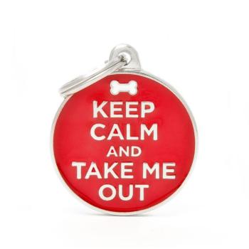 My family biléta - Keep Calm and Take Me Out 1 db (CH17KEEPOUT) kép