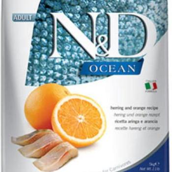 N&D Adult Ocean herring & orange 10 kg kép