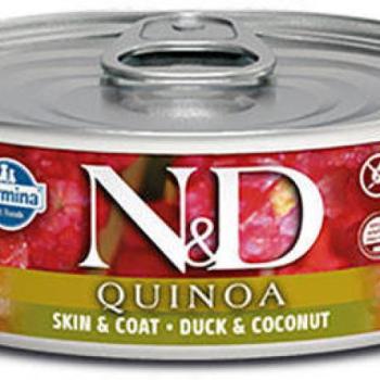 N&D Adult Quinoa duck & coconut tin 80 g kép