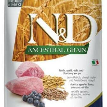 N&D Ancestral Puppy Medium & Maxi lamb & blueberries with pumpkin 12 kg kép