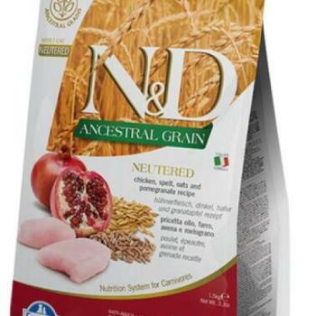 N&D Ancestrial Grain Neutered chicken 1,5 kg kép