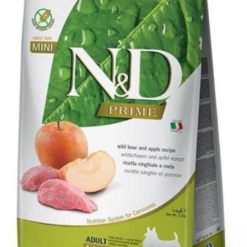 N&D Dog Prime Adult & Mini Boar & Apple 2,5 kg kép