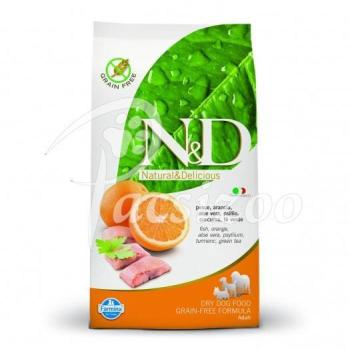 N&D Grain Free Adult Medium Fish & Orange 2,5 kg kép