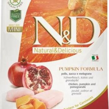 N&D Grain Free Adult Mini Chicken & Pomegranate With Pumpkin 800 g kép