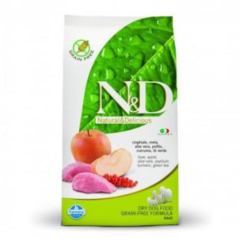 N&D Grain Free Dog Adult Mini Boar & Apple 800 g kép