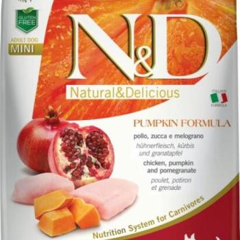 N&D Grain Free Dog Adult Mini Chicken & Pomegranate With Pumpkin 2x7 kg kép