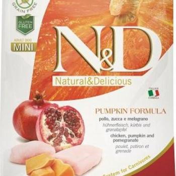 N&D Grain Free Dog Adult Mini Chicken & Pomegranate With Pumpkin 800 g kép