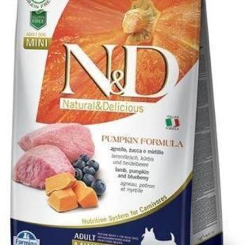 N&D Grain Free Dog Adult Mini Lamb & Blueberry With Pumpkin 2,5 kg kép