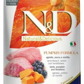 N&D Grain Free Puppy Medium & Maxi Lamb & Blueberries With Pumpkin 12 kg kép