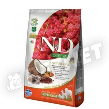 N&D Grain Free Quinoa Skin & Coat Hering 2,5 kg kép