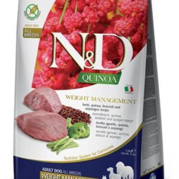 N&D Grain Free Quinoa Weight Management Lamb 7 kg kép