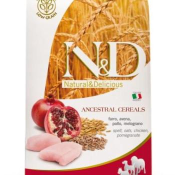 N&D Low Grain Adult Small Chicken&Pomagranate 2,5 kg kép