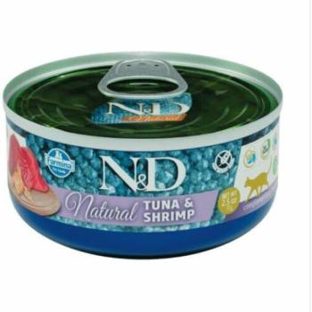 N&D Natural tuna & shrimp 70 g kép