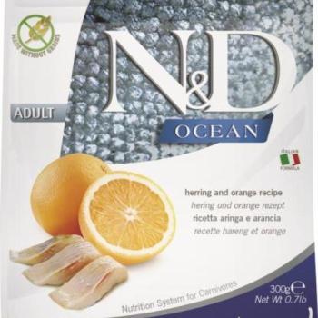 N&D Ocean Adult herring & orange 300 g kép