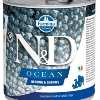 N&D Ocean herring & shrimps 285 g kép
