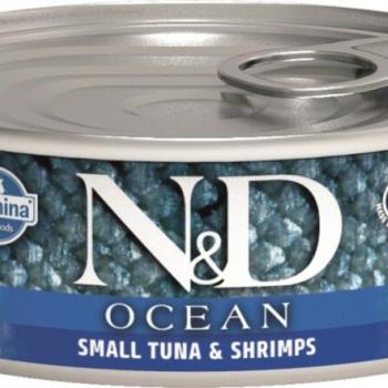 N&D Ocean small tuna & shrimps 80 g kép