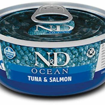 N&D Ocean tuna & salmon 70 g kép