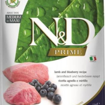 N&D Prime Adult Medium & Maxi lamb & blueberry 2,5 kg kép