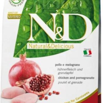 N&D Prime Adult Neutered chicken & pomegranate Grain-free 5 kg kép