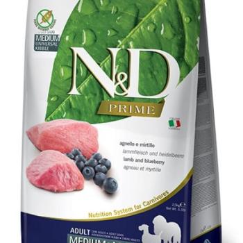 N&D Prime Dog Adult Medium & Maxi Lamb & Blueberry 12 kg kép