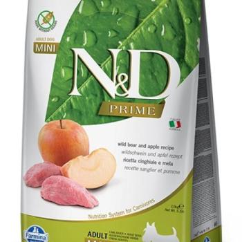 N&D Prime Dog Adult Mini Boar & Apple 2,5 kg kép