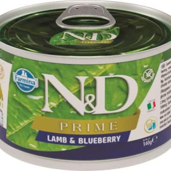N&D Prime Mini lamb & blueberry 140 g kép