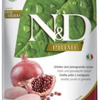 N&D Prime Puppy Mini & Medium chicken & pomegranate 7 kg kép