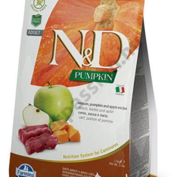 N&D Pumpkin Adult venison & apple 1,5 kg kép