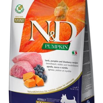 N&D Pumpkin Dog Adult Mini Lamb & Blueberry 2,5 kg kép